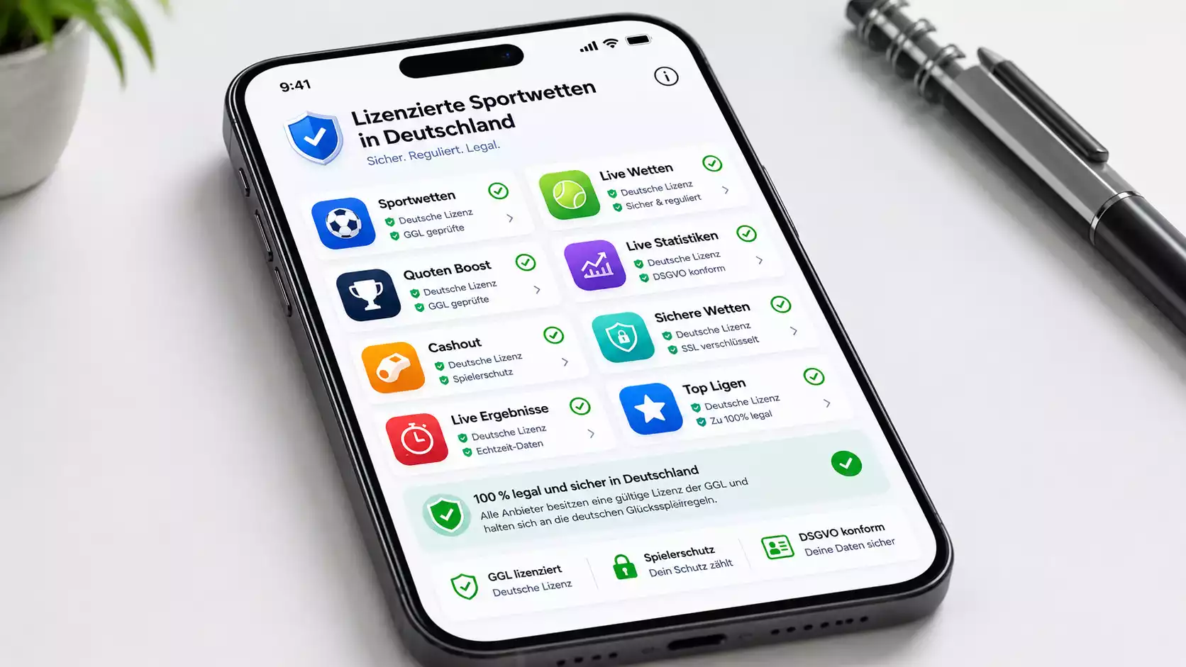 GGL-lizenzierte Wettanbieter-Apps für Boxen mit Quotenniveau-Vergleich auf dem Smartphone