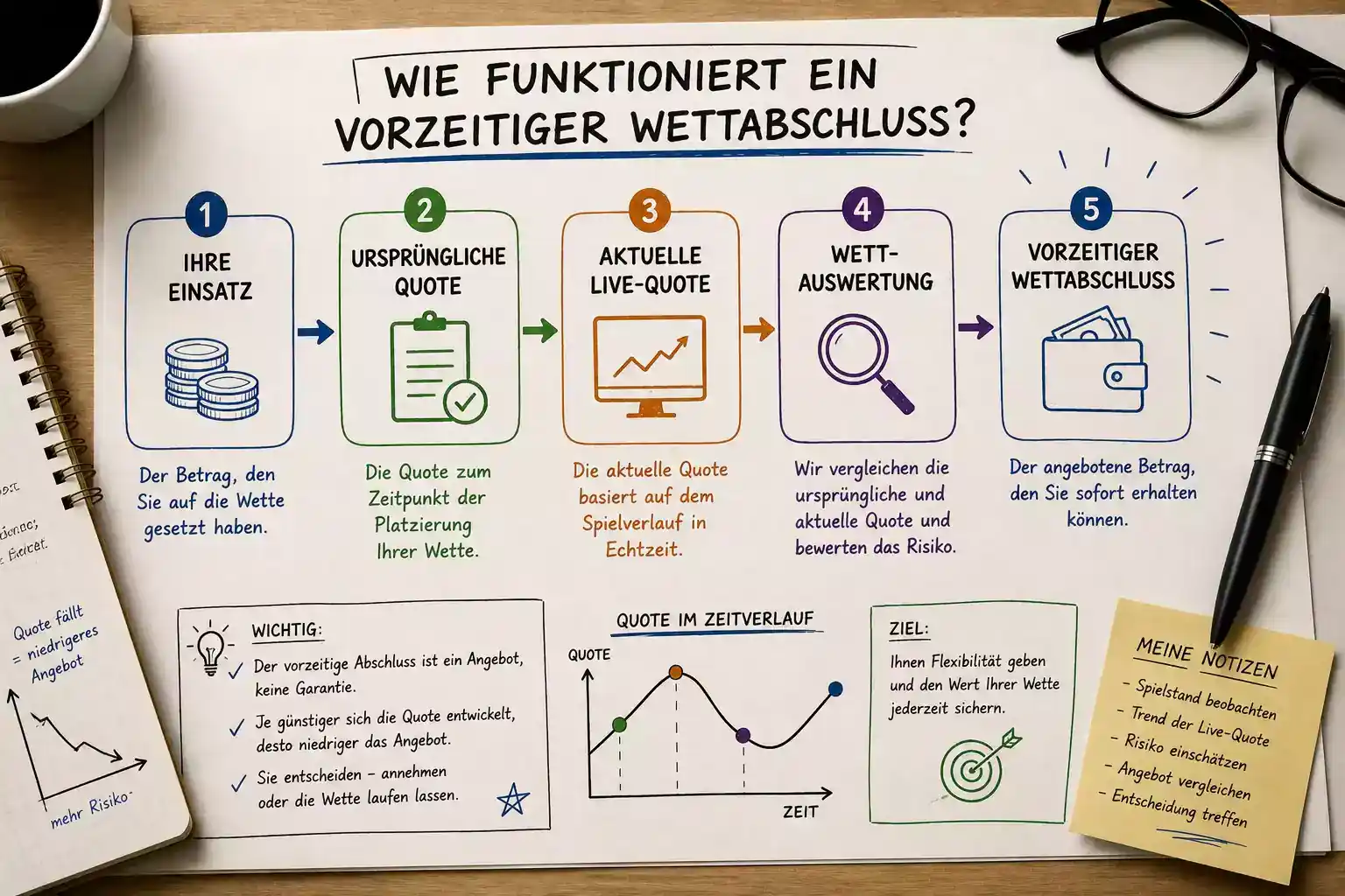 Mechanik des Cash-Out bei Boxen Live Wetten — Berechnungsschema vorzeitige Auszahlung Buchmacher