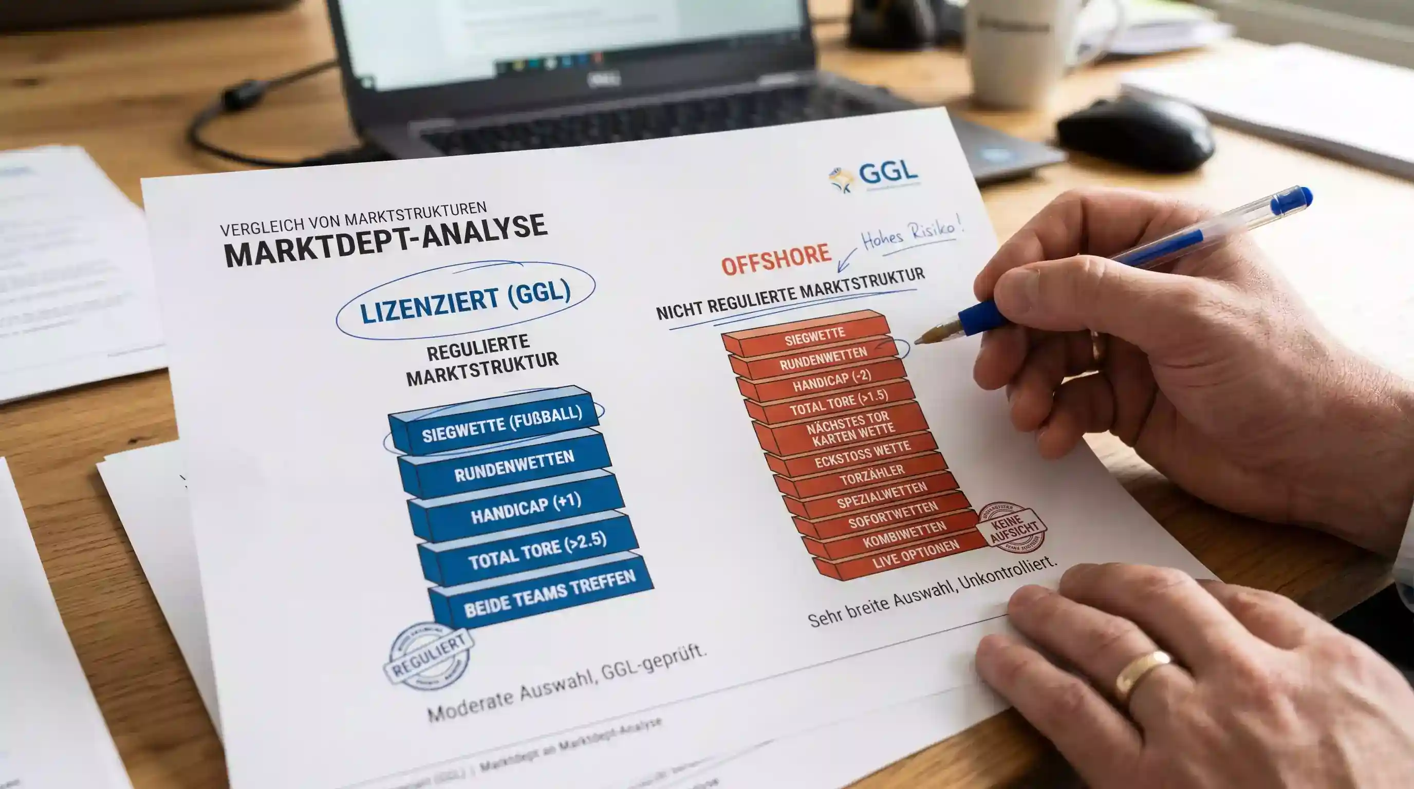 Markttiefe bei GGL-lizenzierten Boxen Wettanbietern — warum lizenzierte Anbieter engere Märkte bieten