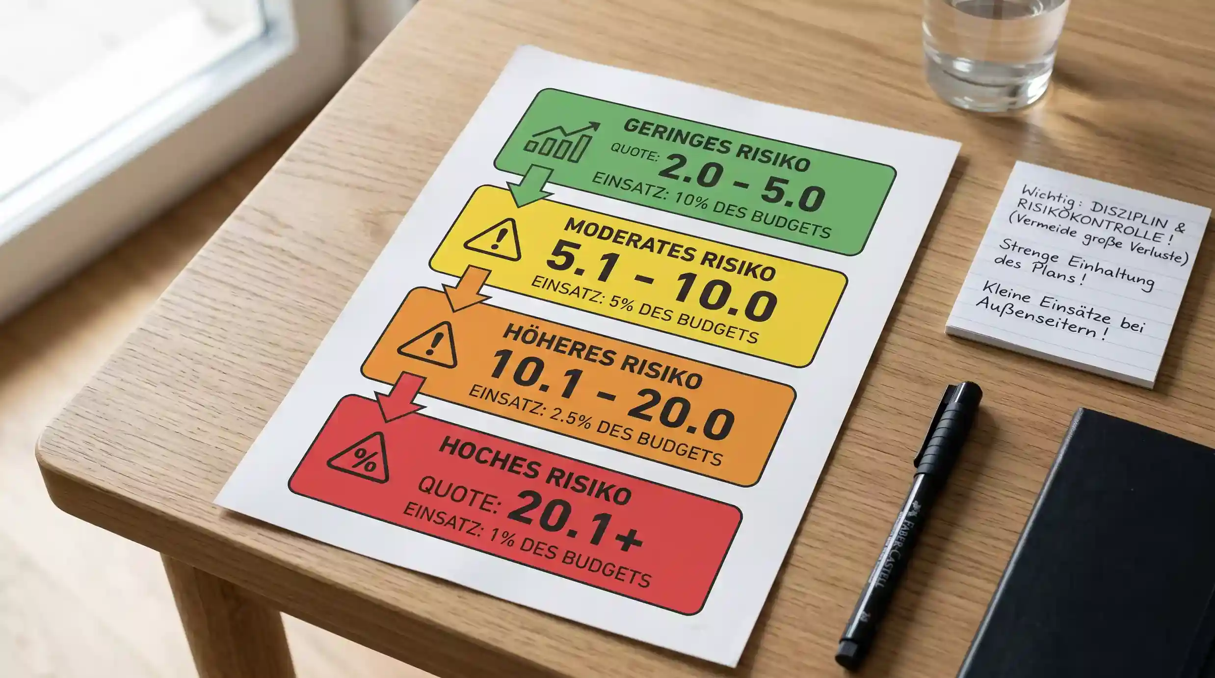 Optimale Einsatzgröße bei Boxen-Außenseiterwetten — Unit-Prozentsatz nach Quote und Analyse-Sicherheit