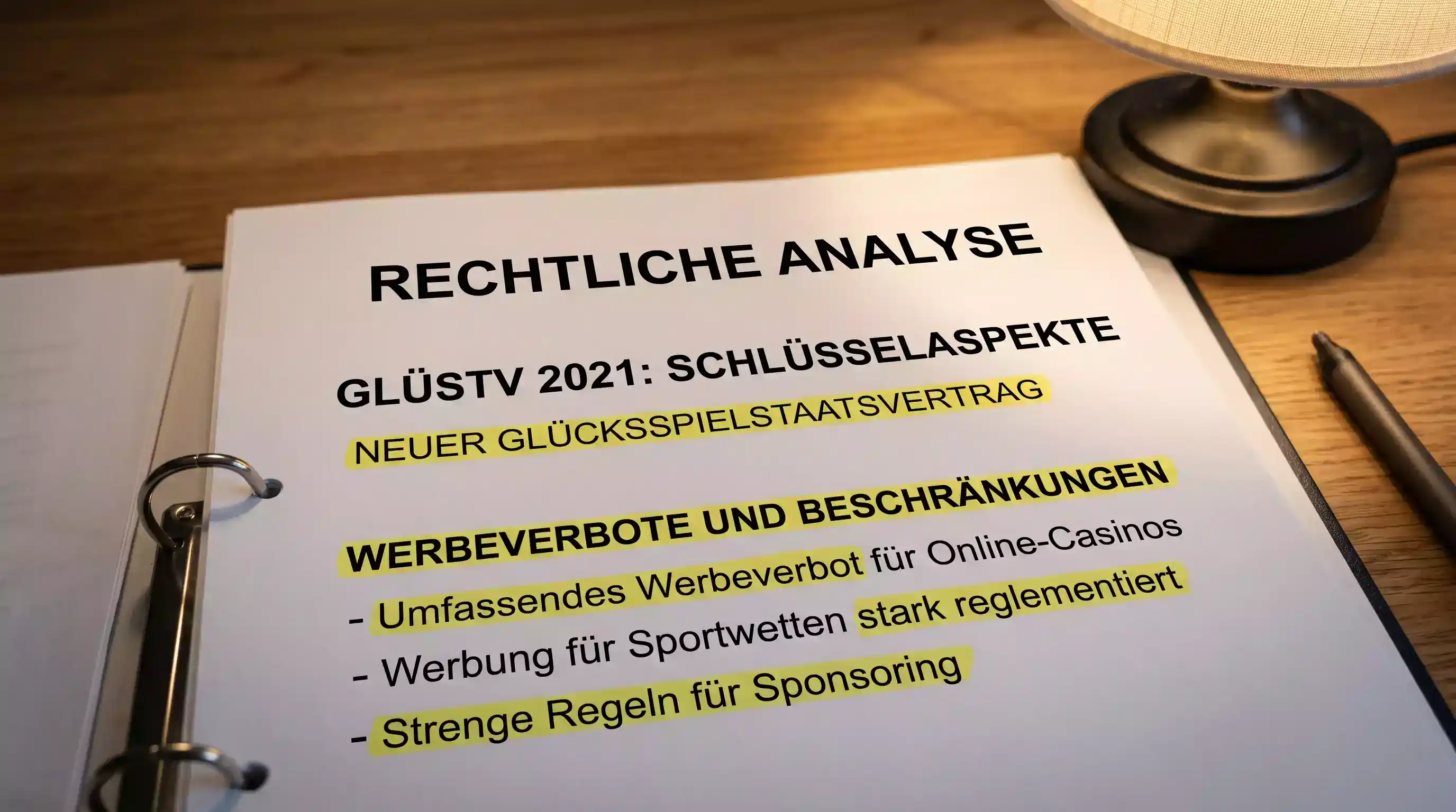 Rechtliche Rahmenbedingungen Stream und Boxen Wetten in Deutschland — GlüStV 2021 Werberegelungen