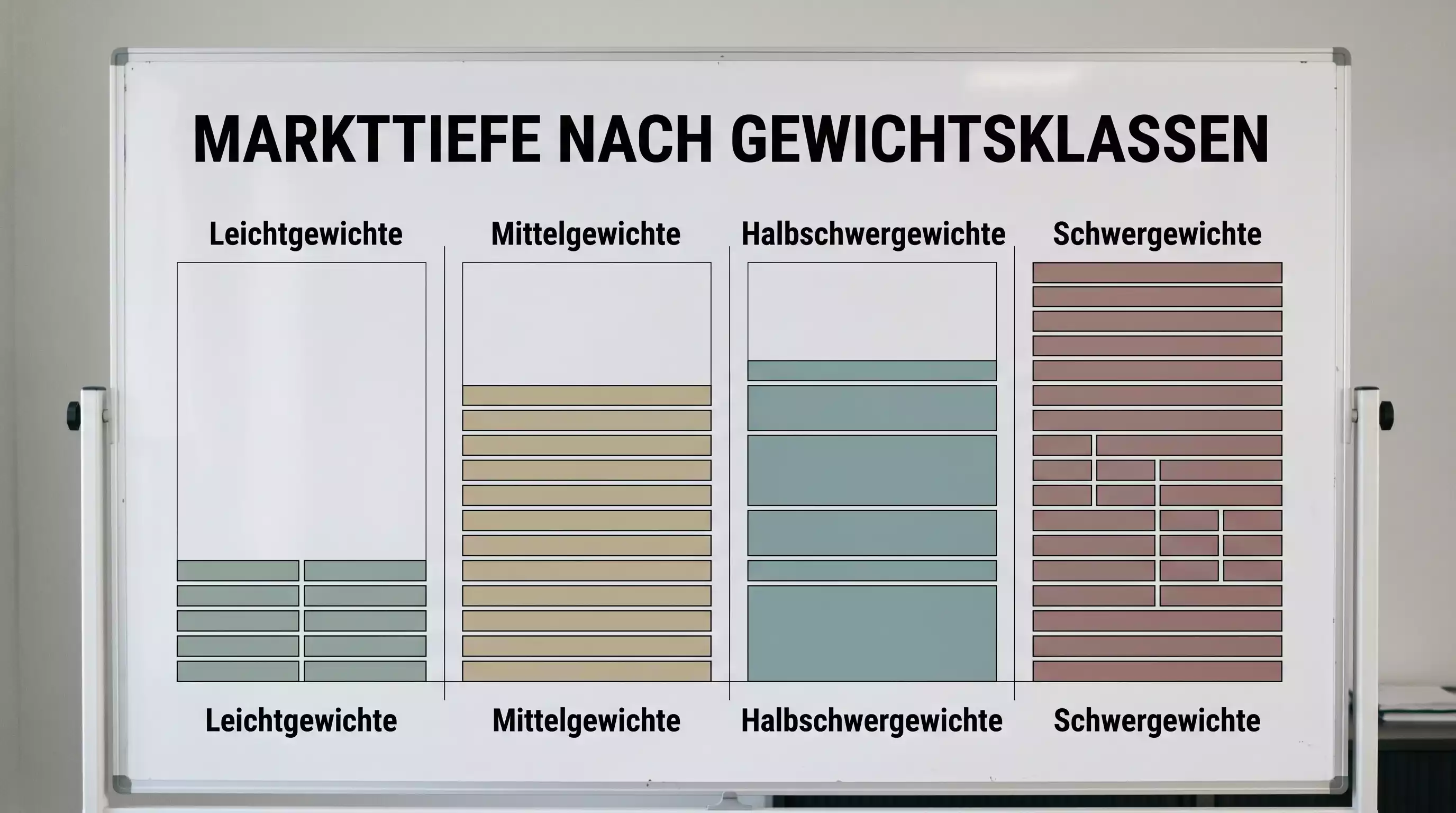 Markttiefe nach Boxen-Gewichtsklassen — welche Divisionen die meisten Wettmärkte bei deutschen Anbietern bieten