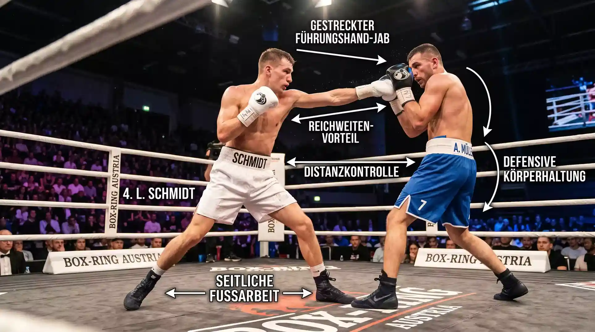 Boxer-Typ Kampfstilanalyse Boxen Wetten — Distanzboxer Reichweite Marktimplikationen für Wettmärkte