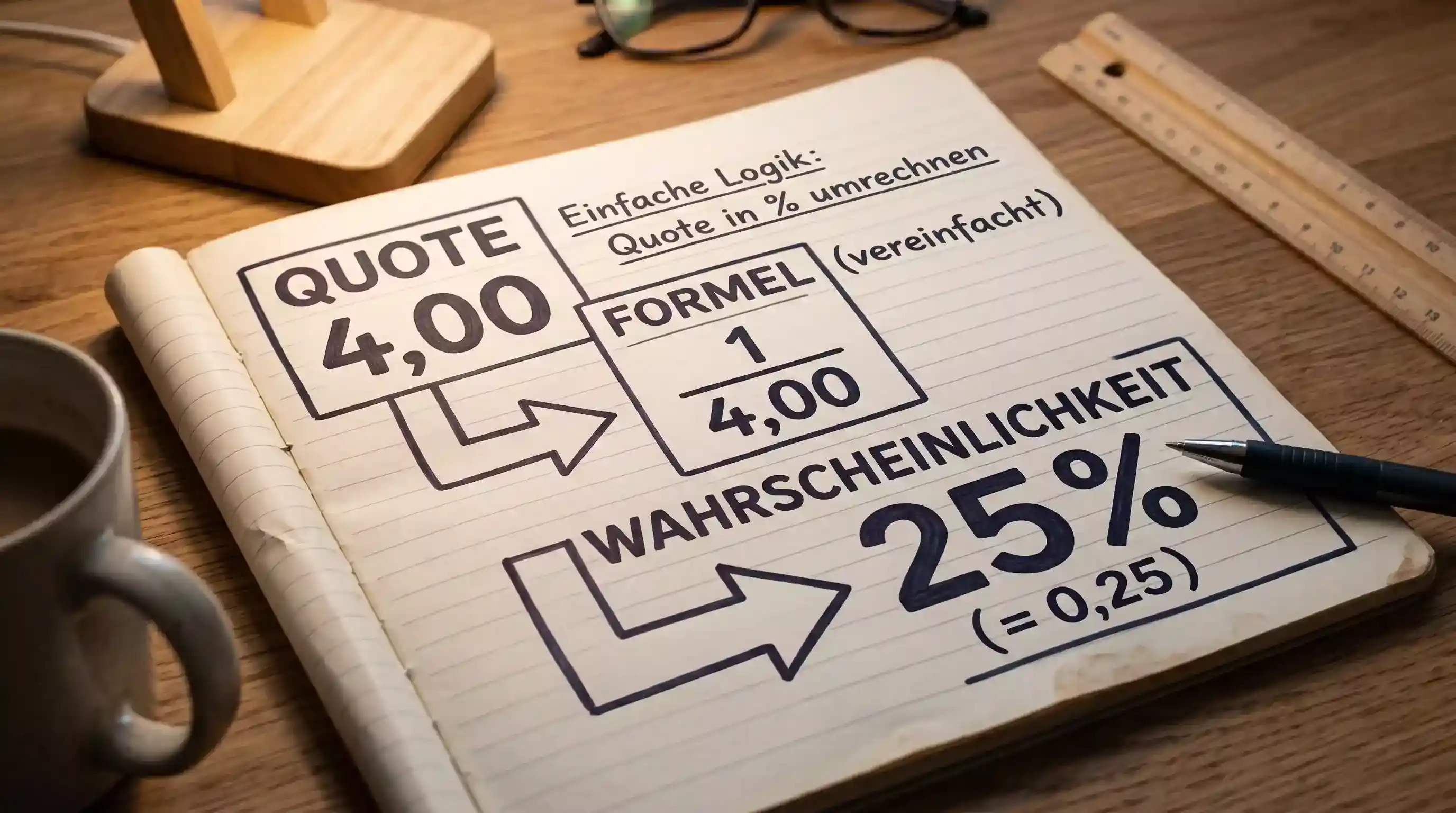Berechnungsschema für Implied Probability bei Boxen Live Quoten